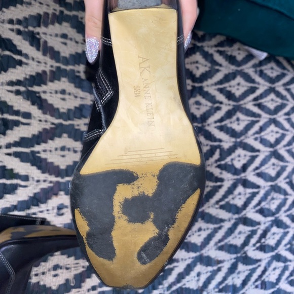 Vintage ANNE KLEIN genuine leather calf boots - Picture 2 of 7